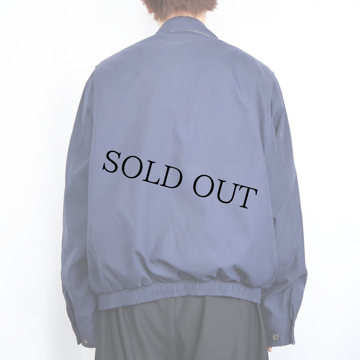 画像3: POLO Ralph Lauren ロゴ刺繍 スイングトップ NAVY L (3)