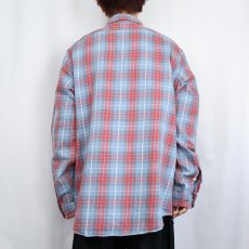 画像3: POLO Ralph Lauren チェック柄 ヘビーネルシャツ XL (3)