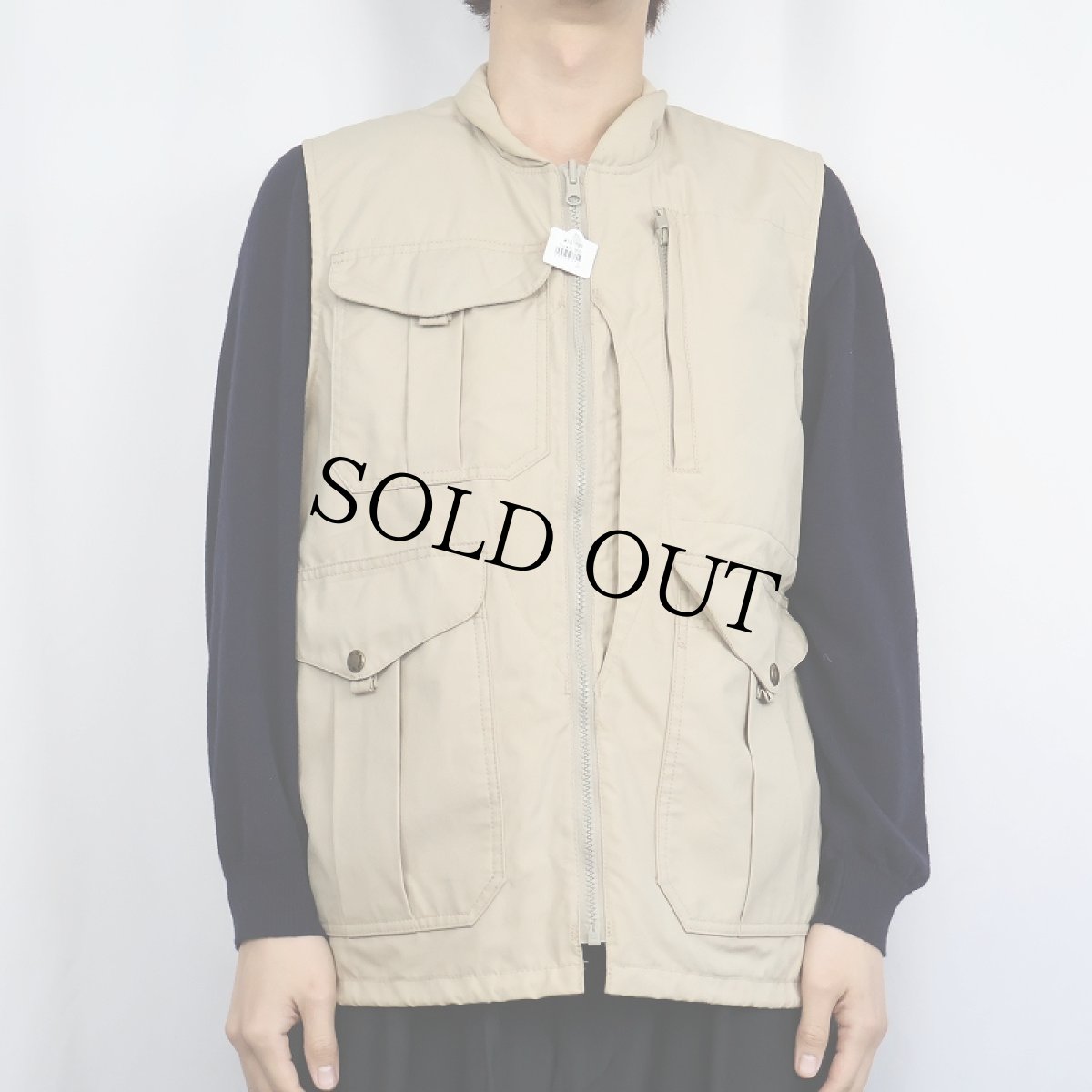 画像2: 【SALE】 90's〜 FILSON USA製 コットンハンティングベスト L (2)