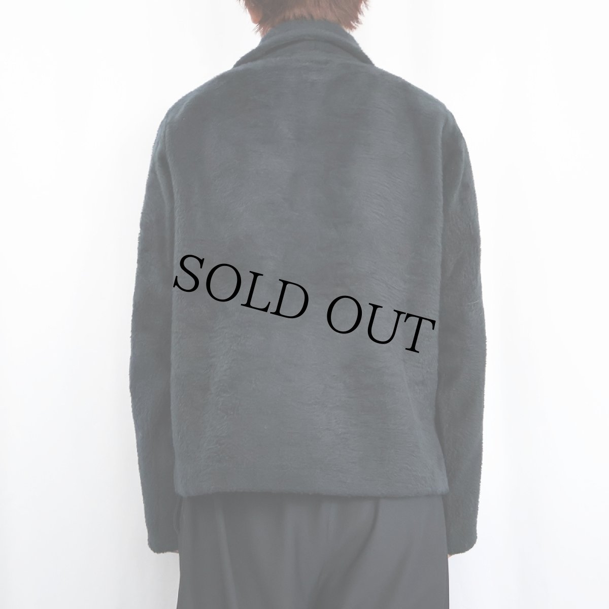 画像3: 50〜60's KODIAK by CAMPUS USA製 フェイクファー プルオーバージャケット BLACK M (3)