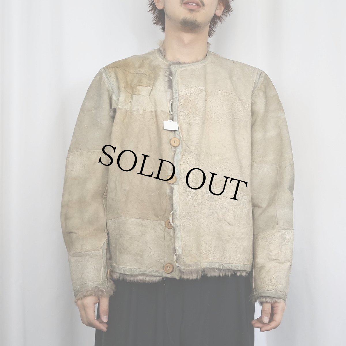 画像2: 40's〜 GERMAN ARMY "LUFTWAFFE" ラビットファー ライナージャケット (2)