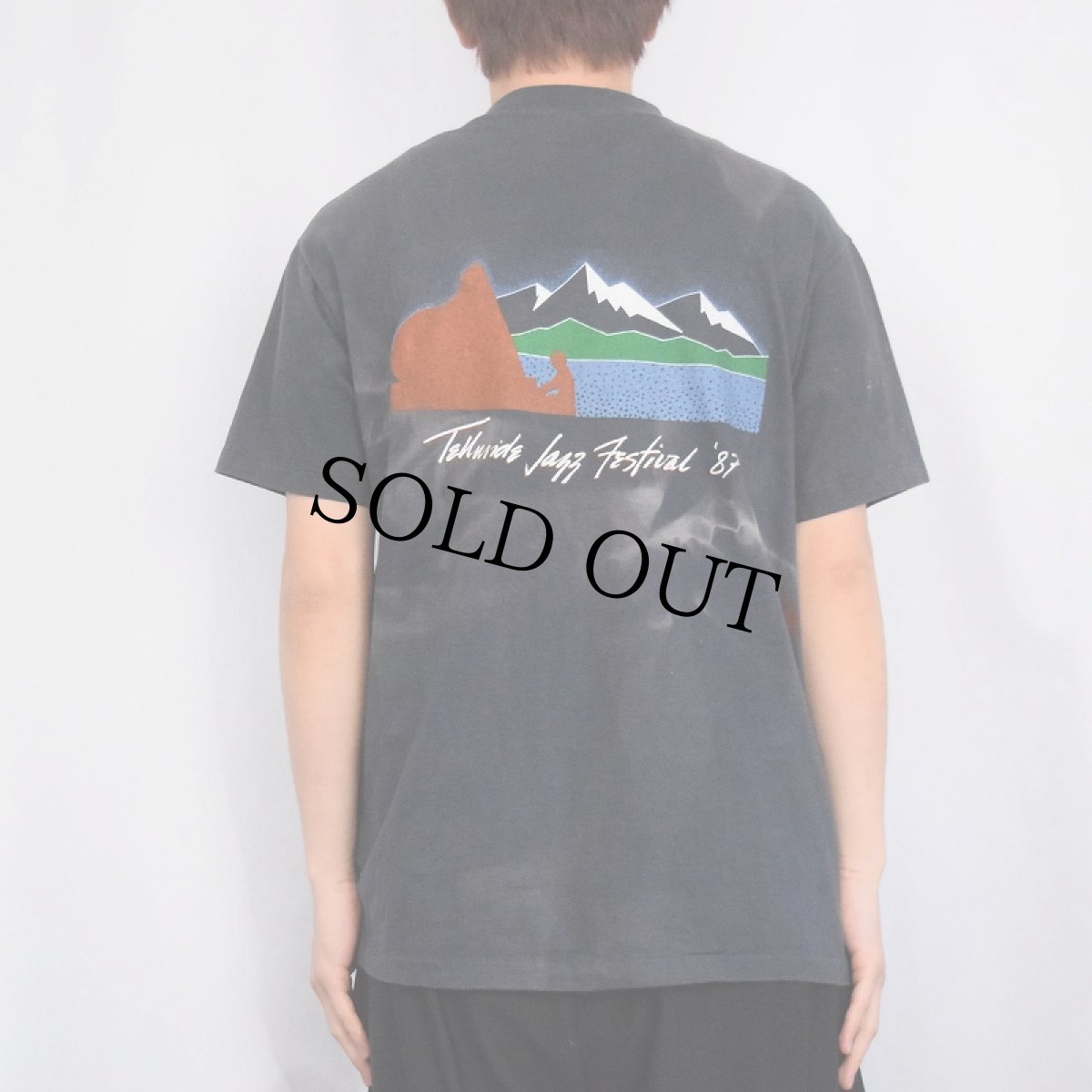 画像4: 80's GRATEFUL DEAD USA製 "Bluegrass Festival" ロックバンドプリントTシャツ L (4)