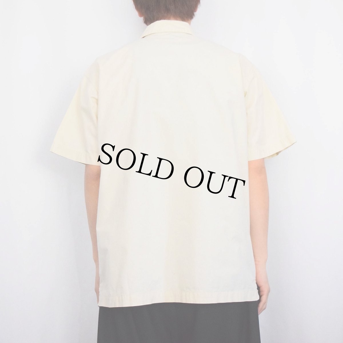 画像3: 80〜90's POLO COUNTRY Ralph Lauren コットンポプリン サファリシャツ M (3)