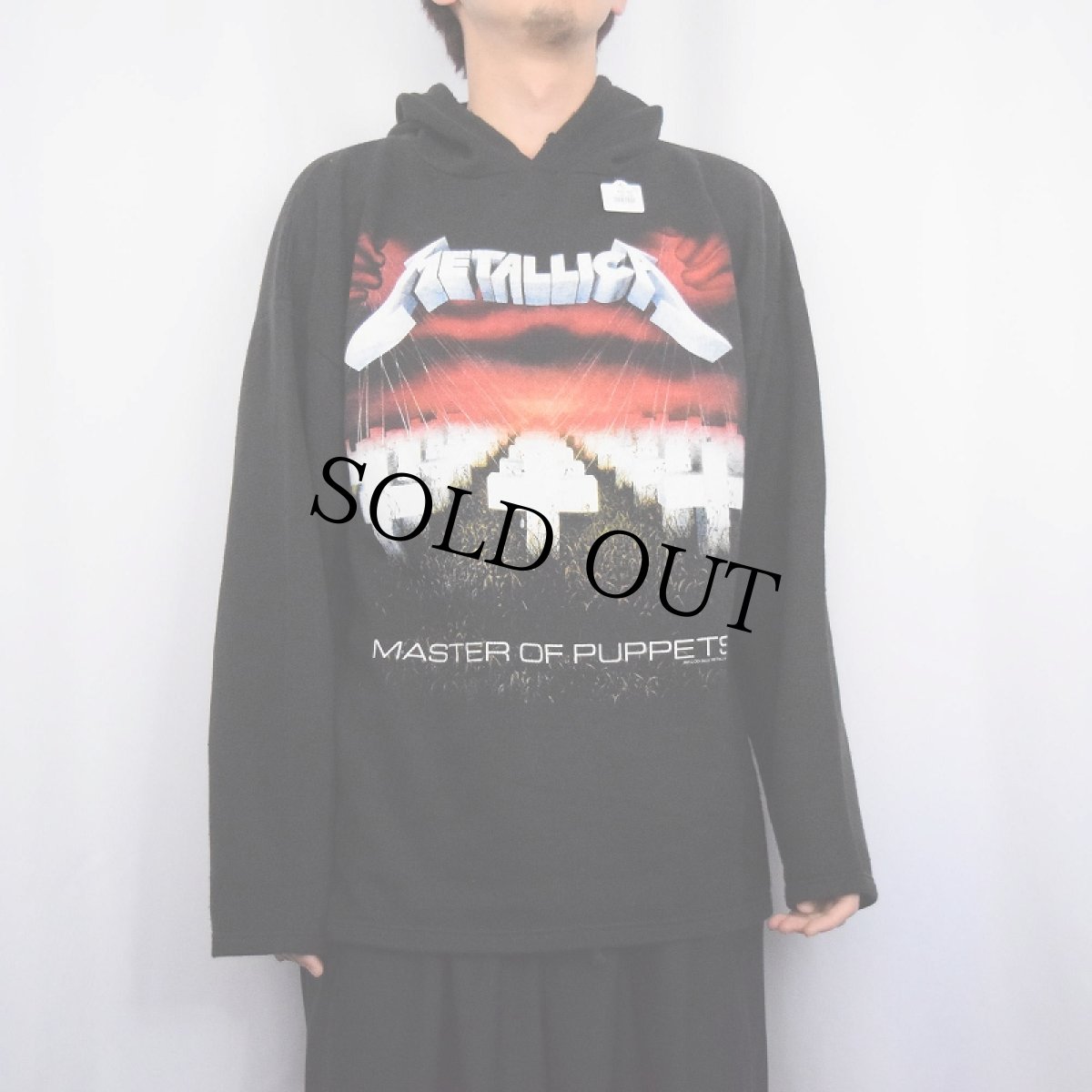 画像3: METALLICA "MASTER OF PUPPETS" ロックバンドスウェットフーディー XL (3)