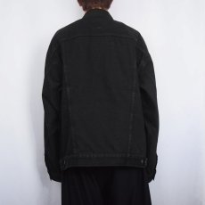 画像3: 90's Levi's 70507 USA製 ブラックデニムジャケット XL (3)