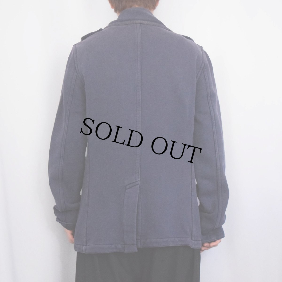 画像3: POLO Ralph Lauren スウェット Pコート NAVY M (3)