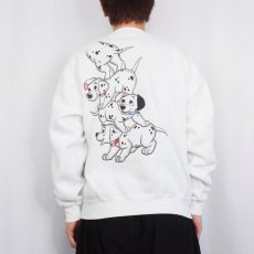 画像4: 90's Disney DESIGNS USA製 "101 DALMATIANS" キャラクタープリントスウェット S (4)