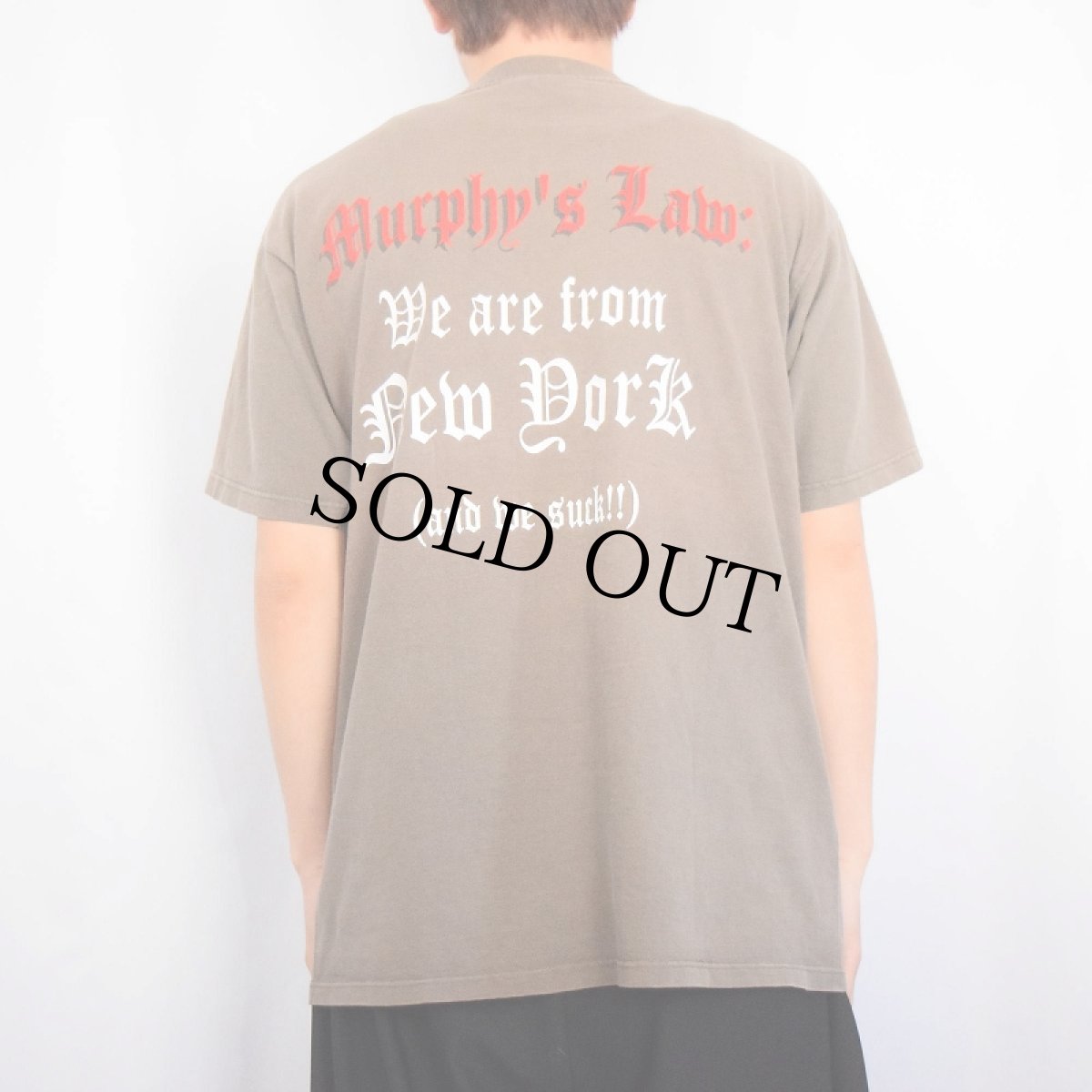 画像4: 90's Murphy's Law CANADA製 ハードコアパンクバンド L (4)