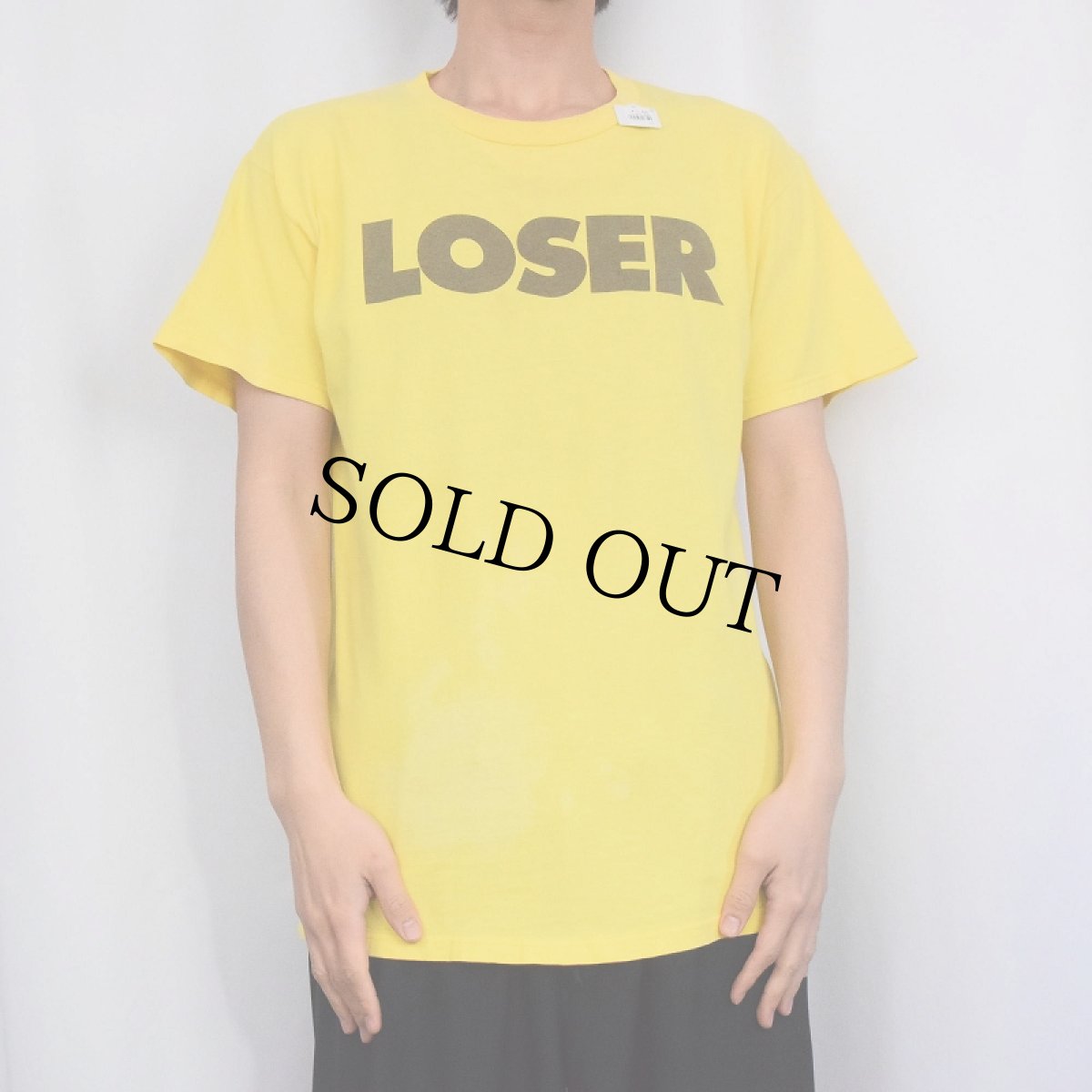 画像3: SUB POP "LOSER" レコードレーベルプリントTシャツ M (3)