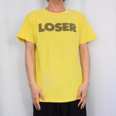 画像3: SUB POP "LOSER" レコードレーベルプリントTシャツ M (3)