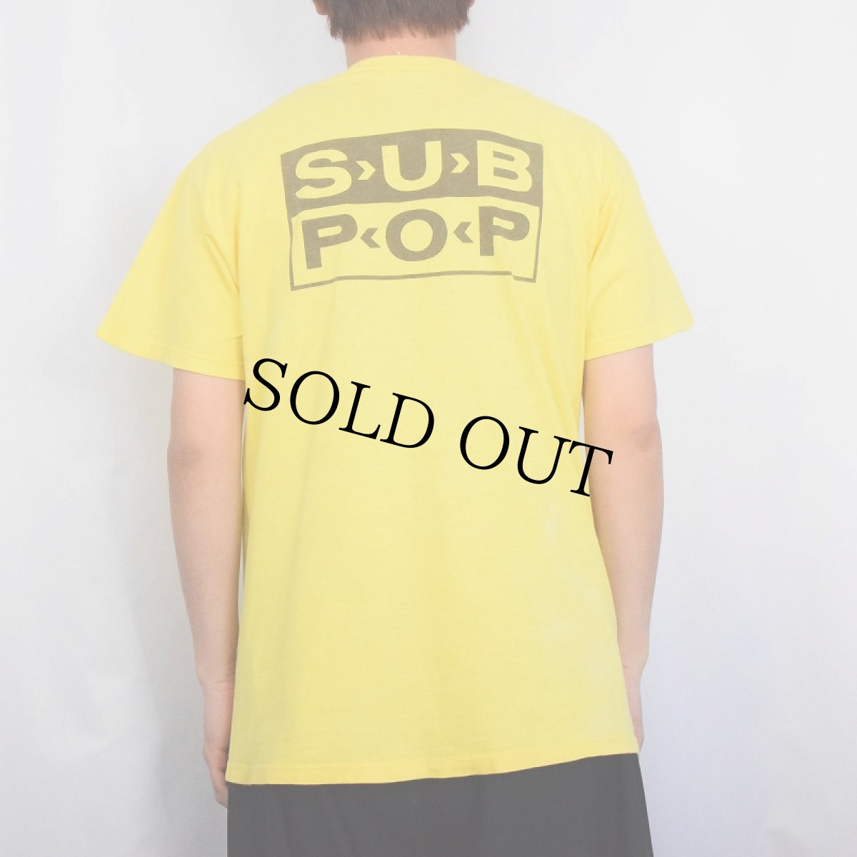 画像4: SUB POP "LOSER" レコードレーベルプリントTシャツ M (4)