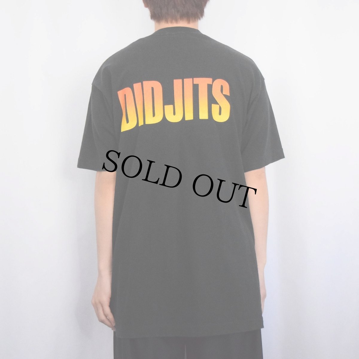 画像4: 90's DIDJITS USA製 パンクロックバンドプリントTシャツ L (4)