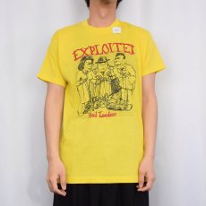 画像2: 80's The Exploited USA製 "Rival Leaders" パンクロックバンドプリントTシャツ XL (2)