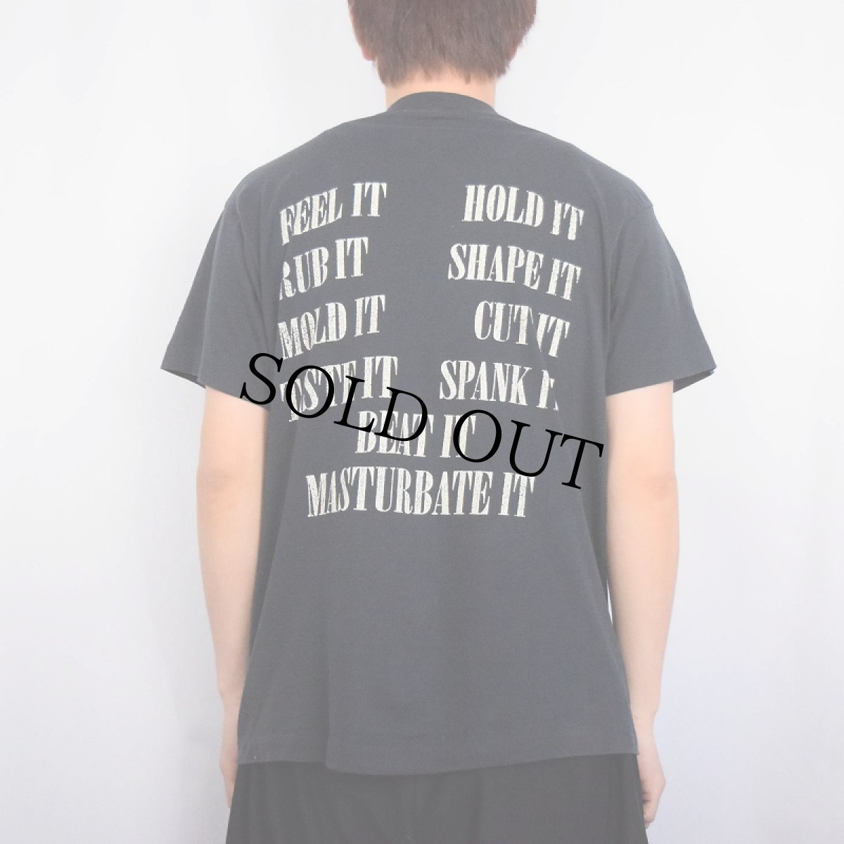 画像4: 80's NIRVANA "About a Girl" ロックバンド プリントTシャツ BLACK L (4)