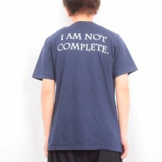 画像4: "Edward Scissorhands" 映画プリントTシャツ NAVY M (4)