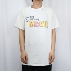 画像2: 2000's THE SIMPSONS 映画プリントTシャツ L (2)