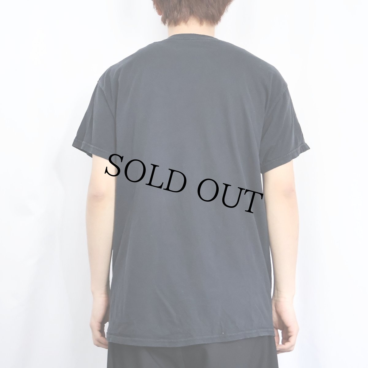 画像3: Steven Rhodes "CANDYMAN" イラストプリントTシャツ BLACK L (3)