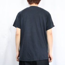 画像3: Steven Rhodes "CANDYMAN" イラストプリントTシャツ BLACK L (3)