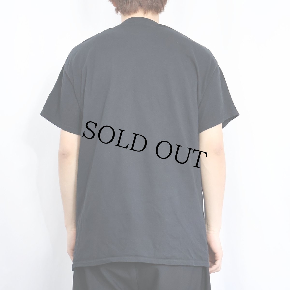 画像3: Steven Rhodes "Bloody Mary" イラストプリントTシャツ BLACK L (3)