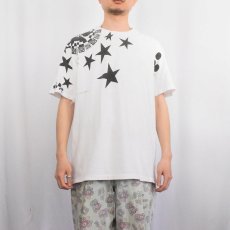 画像2: 90's 星 デザインプリントTシャツ L (2)