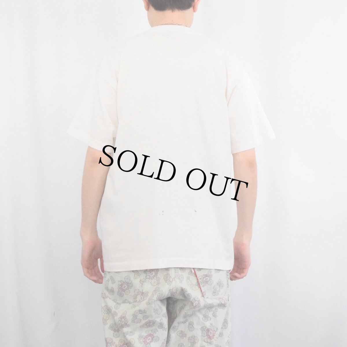 画像3: 90's RED WING USA製 ロゴプリントTシャツ L (3)