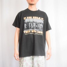 画像2: 90's Field of Dreams USA製 映画プリントTシャツ BLACK L (2)