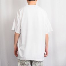 画像3: 90's Norman Rockwell USA製 "The Lineman" アートプリントTシャツ XL (3)
