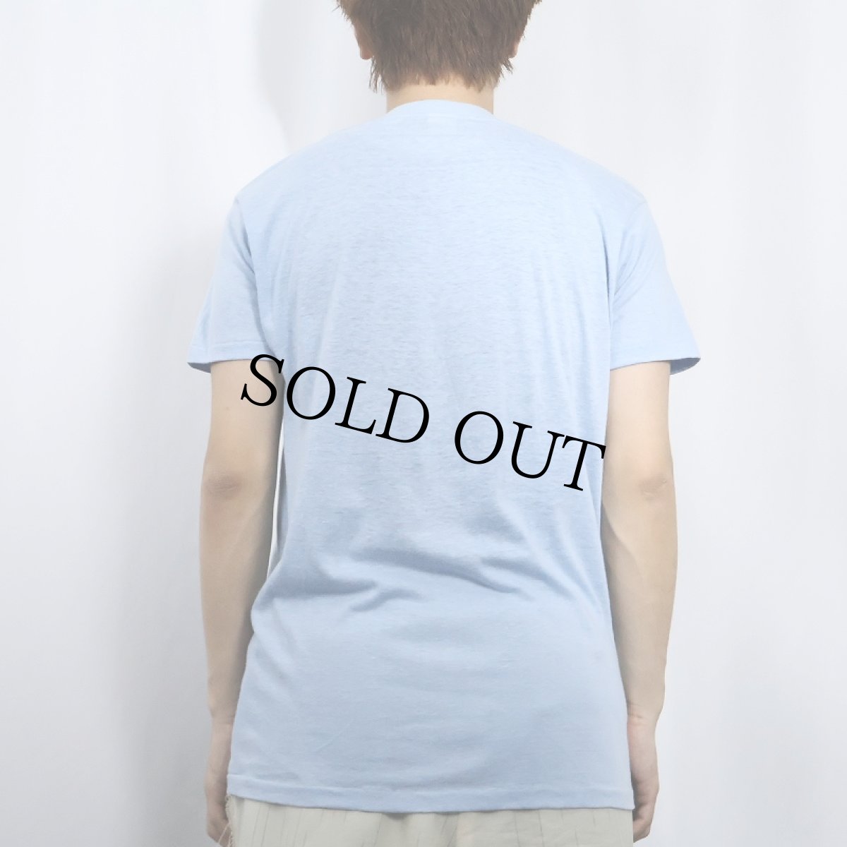 画像3: 80's FRANKENSTEIN "SOME MORNINGS I NEED A JUMP START!" モンスター ラメプリントTシャツ (3)