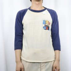 画像3: 70's〜 Gladys Knight & The Pips USA製 R&B ソウル ミュージシャンプリントラグランTシャツ L (3)