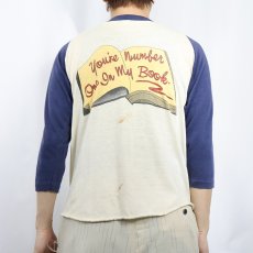 画像4: 70's〜 Gladys Knight & The Pips USA製 R&B ソウル ミュージシャンプリントラグランTシャツ L (4)
