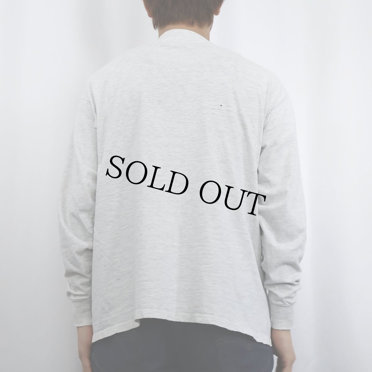 画像3: 90's RUSSELL ATHLETIC USA製 無地ロンT L (3)