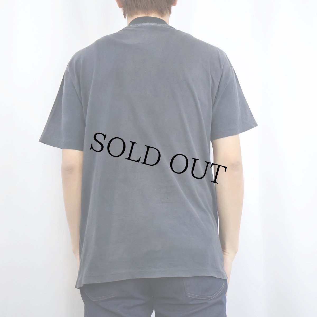 画像3: 80's USA製 "SAN FRANCISCO MIME TROUPE" 劇団ロゴプリントTシャツ BLACK L (3)