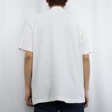 画像3: 90's USA製 "FROM THIS PERSPECTIVE YOU MAKE PERFECT SENSE !" シュールプリントTシャツ XL (3)