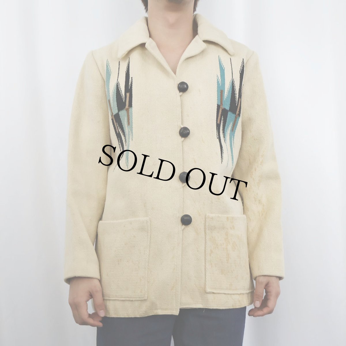 画像3: ORTEGA'S チマヨジャケット M (3)