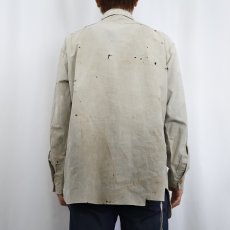 画像3: 40〜50's "グレシャン" シャンブレーワークシャツ  (3)