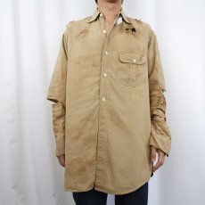 画像2: 〜40's HBT ワークシャツ  (2)