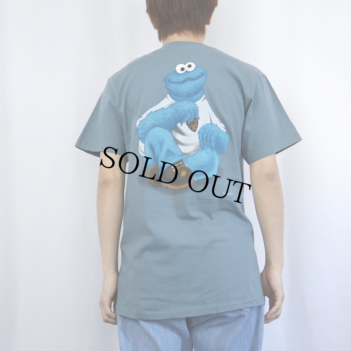 画像4: 90's COOKIE MONSTER USA製 "COOKIE WEAR" キャラクターパロディTシャツ XL (4)