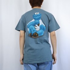画像4: 90's COOKIE MONSTER USA製 "COOKIE WEAR" キャラクターパロディTシャツ XL (4)