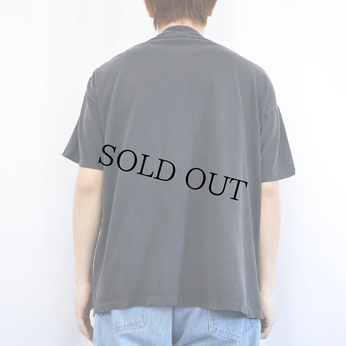 画像3: 90's Marvin the Martian USA製 キャラクタープリントTシャツ BLACK L (3)