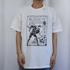 画像2: Black Terror アメコミプリントTシャツ XL (2)