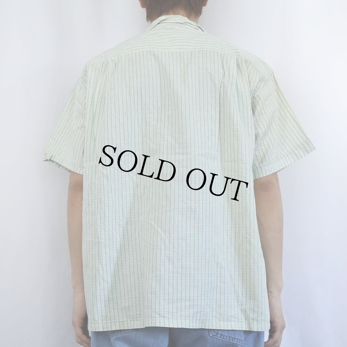 画像3: 60's King Row チェック柄 コットンシャツ 17 XL 17 1/2 (3)