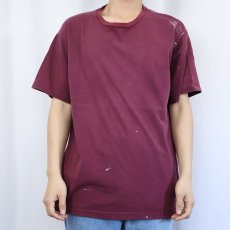画像2: 80's Cnampion バータグ USA製 目無し 無地Tシャツ XL (2)