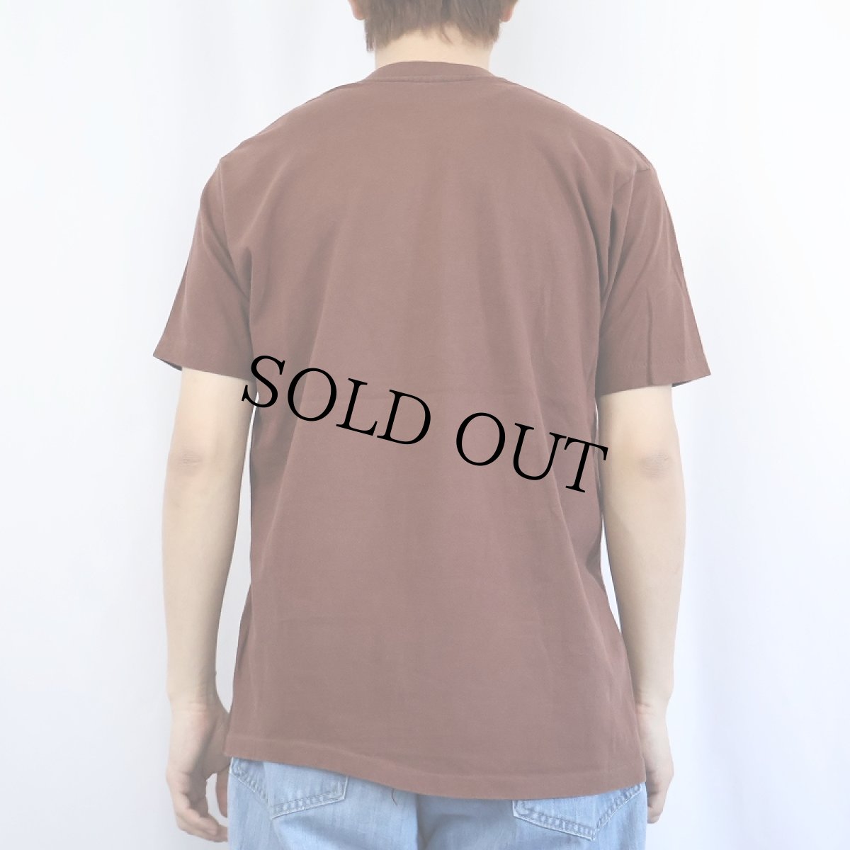 画像3: 80〜90's 無地ポケットTシャツ (3)