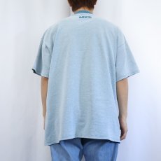 画像4: NIKE ロゴ刺繍 鹿の子Tシャツ XL (4)