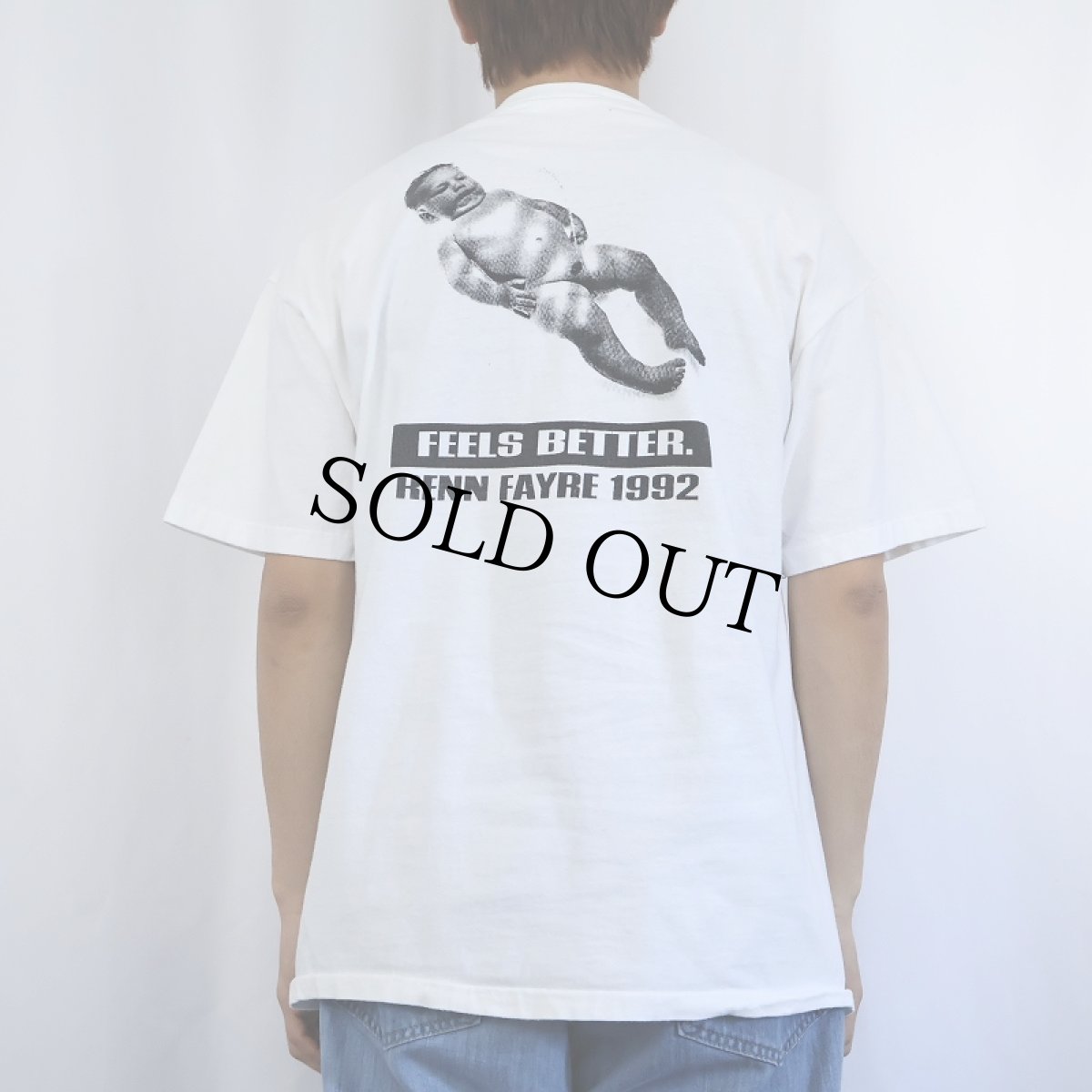 画像4: 90's "FEELS GOOD FEELS BETTER" フォトプリントTシャツ (4)