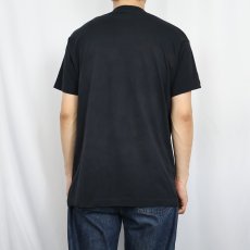 画像3: 80's USA製 "SHAKE RATTLE AND ROLL!" スカルプリントTシャツ BLACK XL (3)