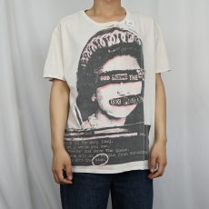 画像2: 2014 Sex Pistols Residuals "GOD SAVE THE QUEEN" パンクロックバンドプリントTシャツ  (2)
