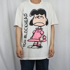 画像2: 80's PEANUTS USA製 "LUSY" キャラクタープリントTシャツ  (2)