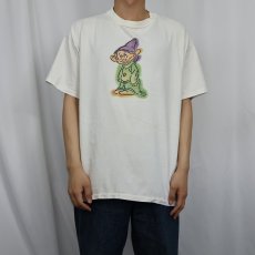 画像2: 90's THE DISNEY STORE "DOPY" キャラクタープリントTシャツ XL (2)