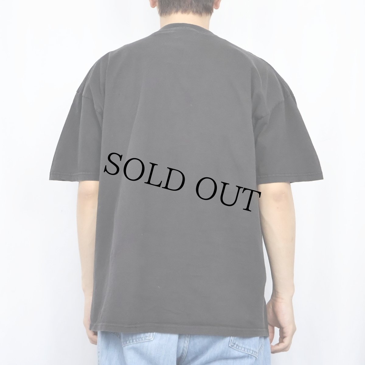 画像3: 90〜2000's USA製 "TRICK OR TREAT SMELL MY FEET..." ファニーイラストプリントTシャツ BLACK XL (3)